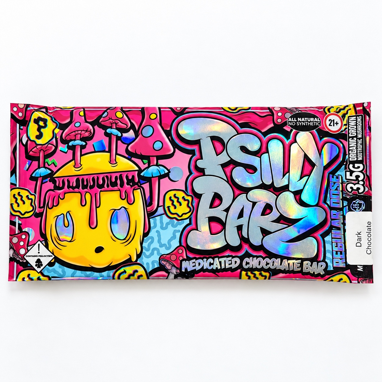 Psilly Barz 3.5g Dark Chocolate