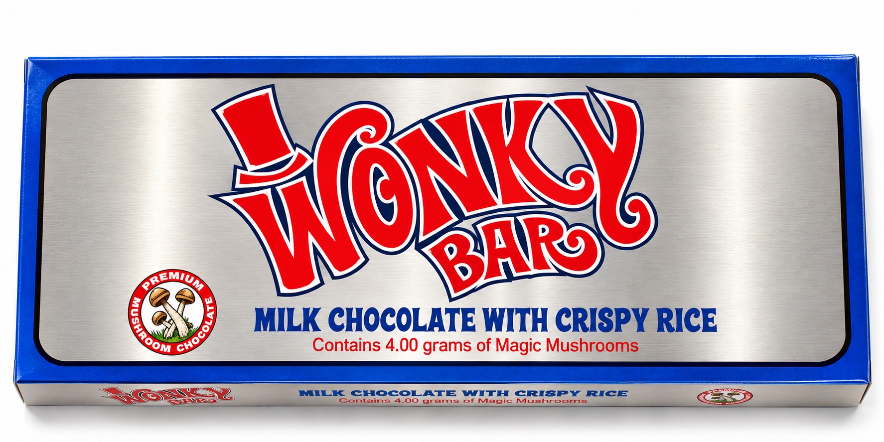 Wonky Milk Chocolate Crispy Rice 4 gram bar