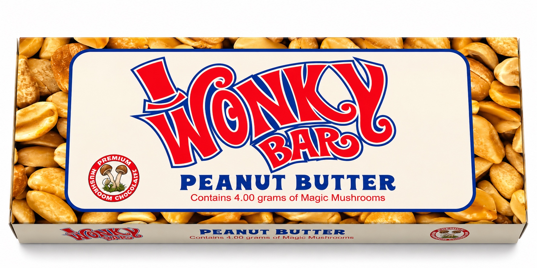 Wonky Peanut Butter Bar 4 gram bar