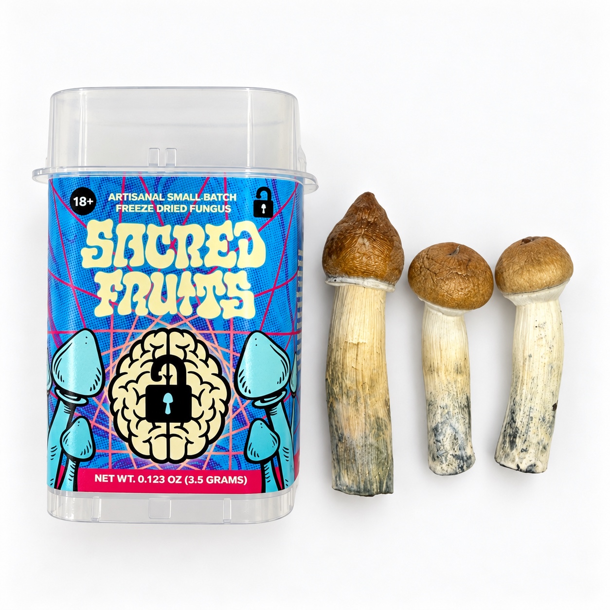 Golden Teacher Freeze Dried Mushrooms