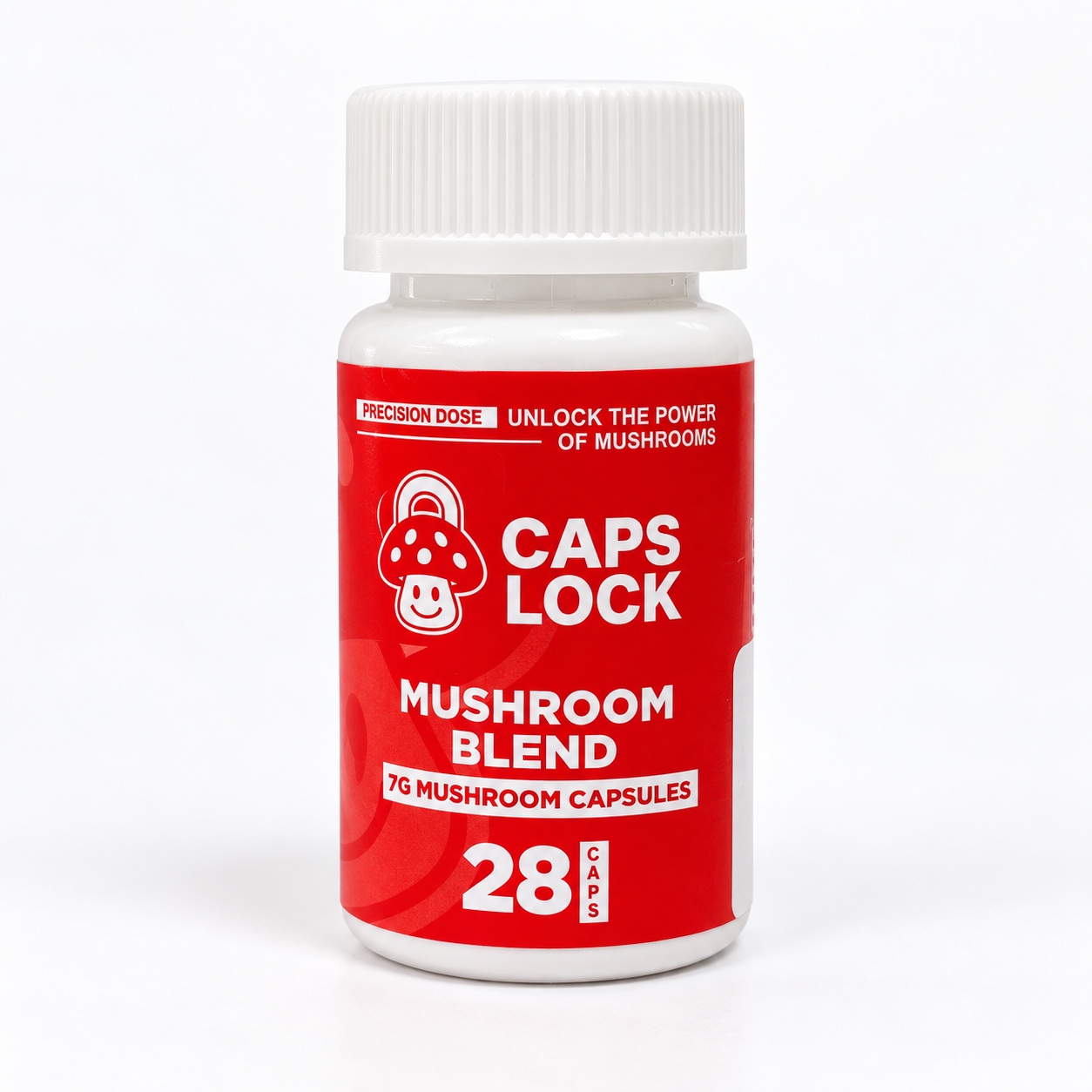 Caps Lock Mushroom Blend Capsules 28ct